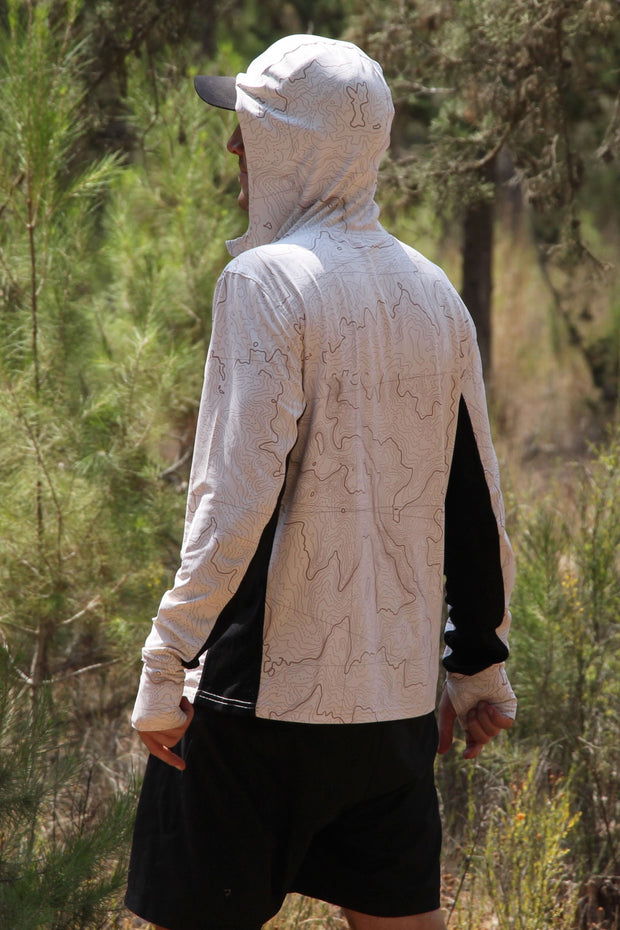 printed hiking Sun hoodie shirt